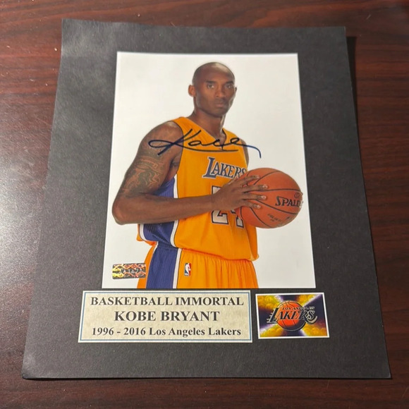 Lakers Basketball Commemorative Photo Display Kobe Bryant - Picture 1 of 1